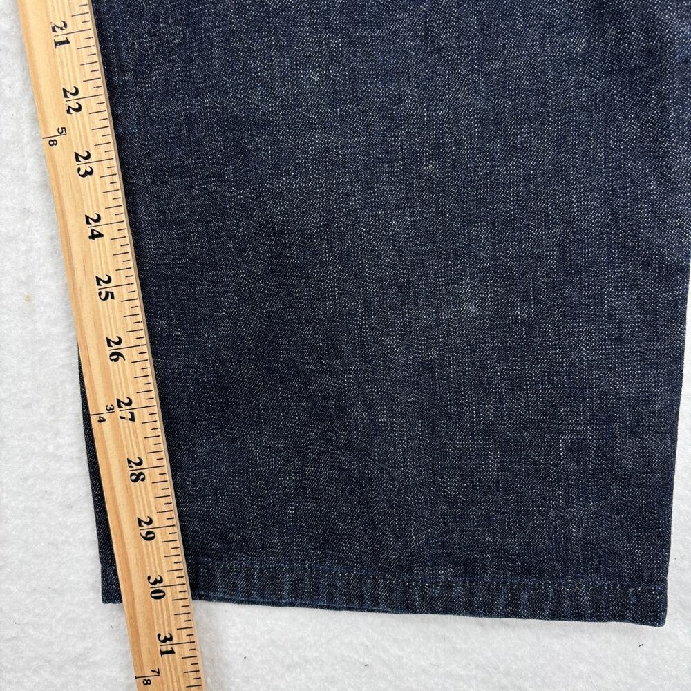 Ralph Lauren High Rise Jeans Size 22W Dark Wash 100% Cotton Straight Y2K - Picture 10 of 11